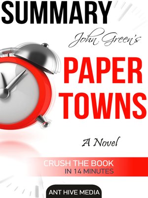 cover image of John Green's Paper Towns Summary